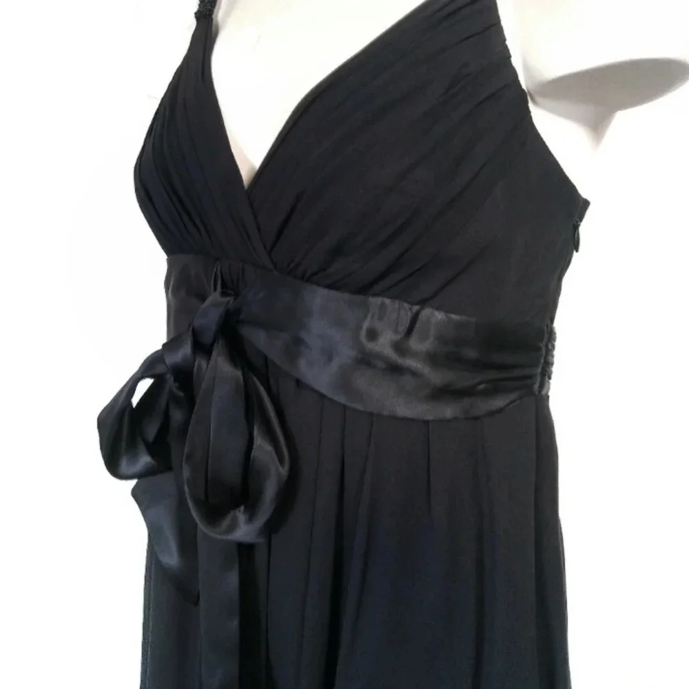 𝅺BCBG MAXAZRIA Silk Babydoll Cocktail Mini Whimsigoth Y2k 90s Bubble Fairycore